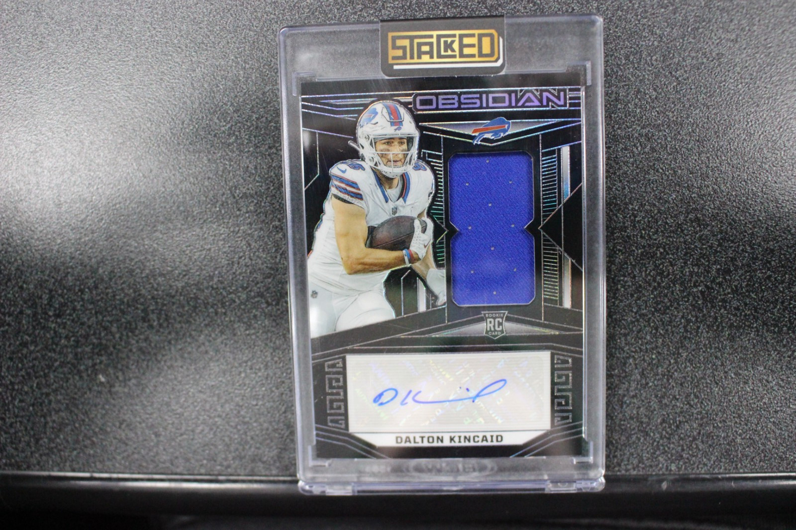 2023 Panini Obsidian Rookie Jersey Autographs Dalton Kincaid /199