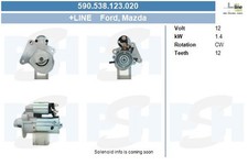 New Starter for FORD MAZDA:2,B-MAX,DEMIO,IKON V,FUSION 2S6UEA 2S6UEB 1140757