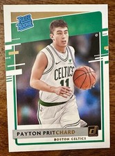 2020-21 Donruss Basketball Rated Rookie - Payton Pritchard Rookie Boston Celtics