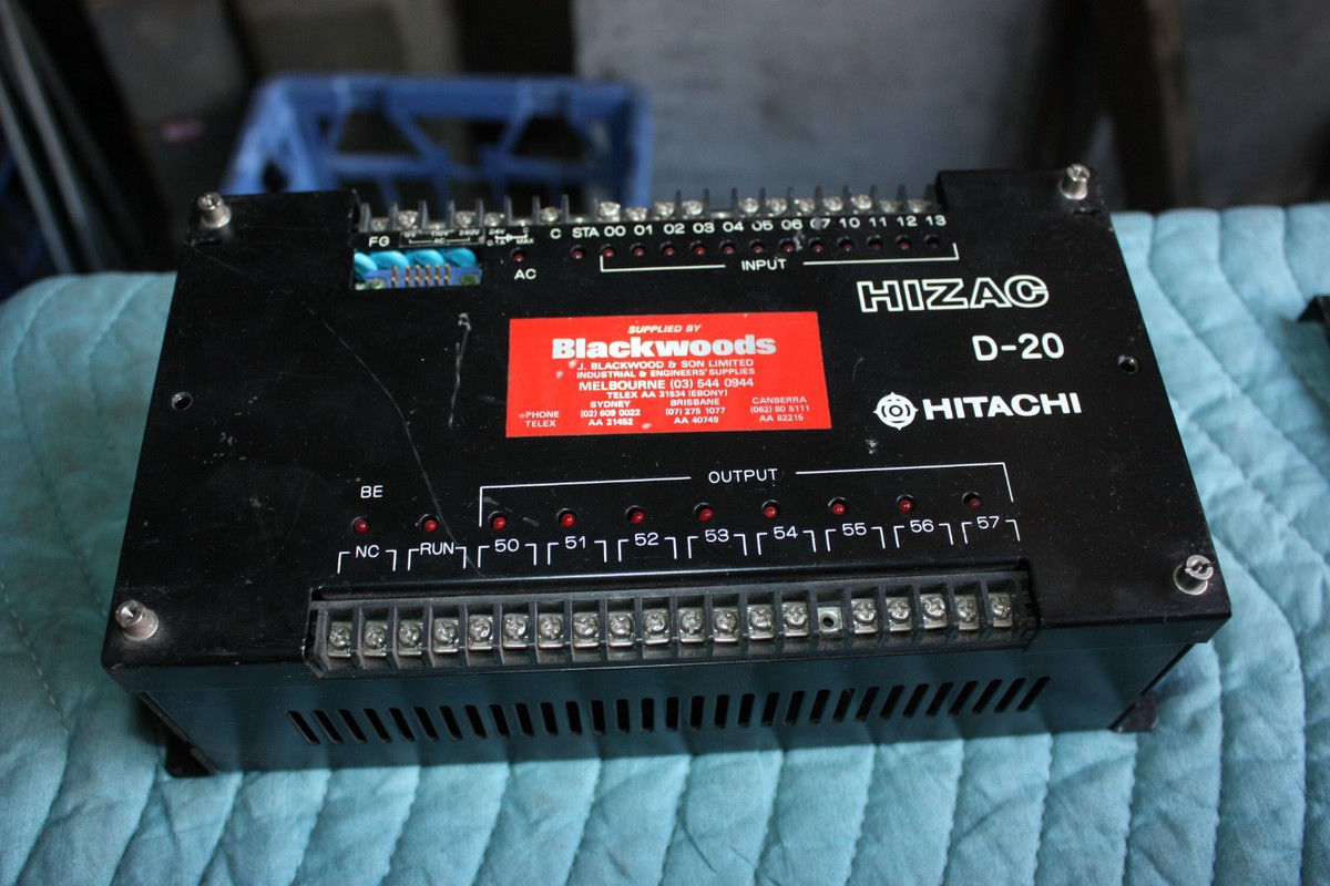 Hitachi Hizac D-20 Programmable relay PLC | eBay UK