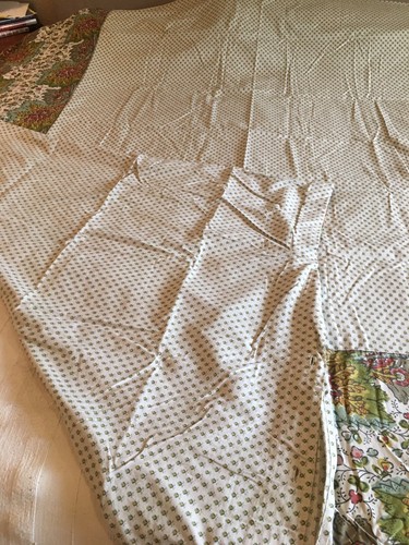 pottery barn queen Full duvet Cover Set - 2 Pillow Shams Covers Cases Red Green - Picture 11 of 12