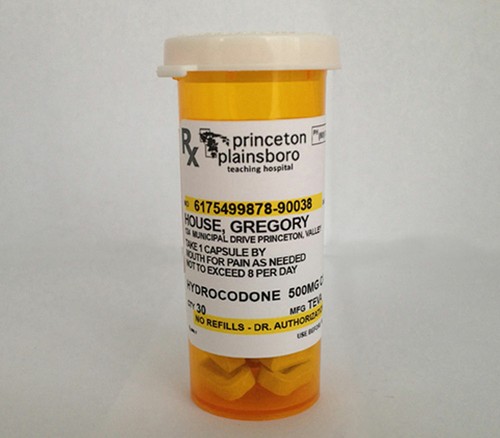 TV Show House MD Replica Prop "Gregory House" Vicodin Bottle And Drivers License - Picture 3 of 5