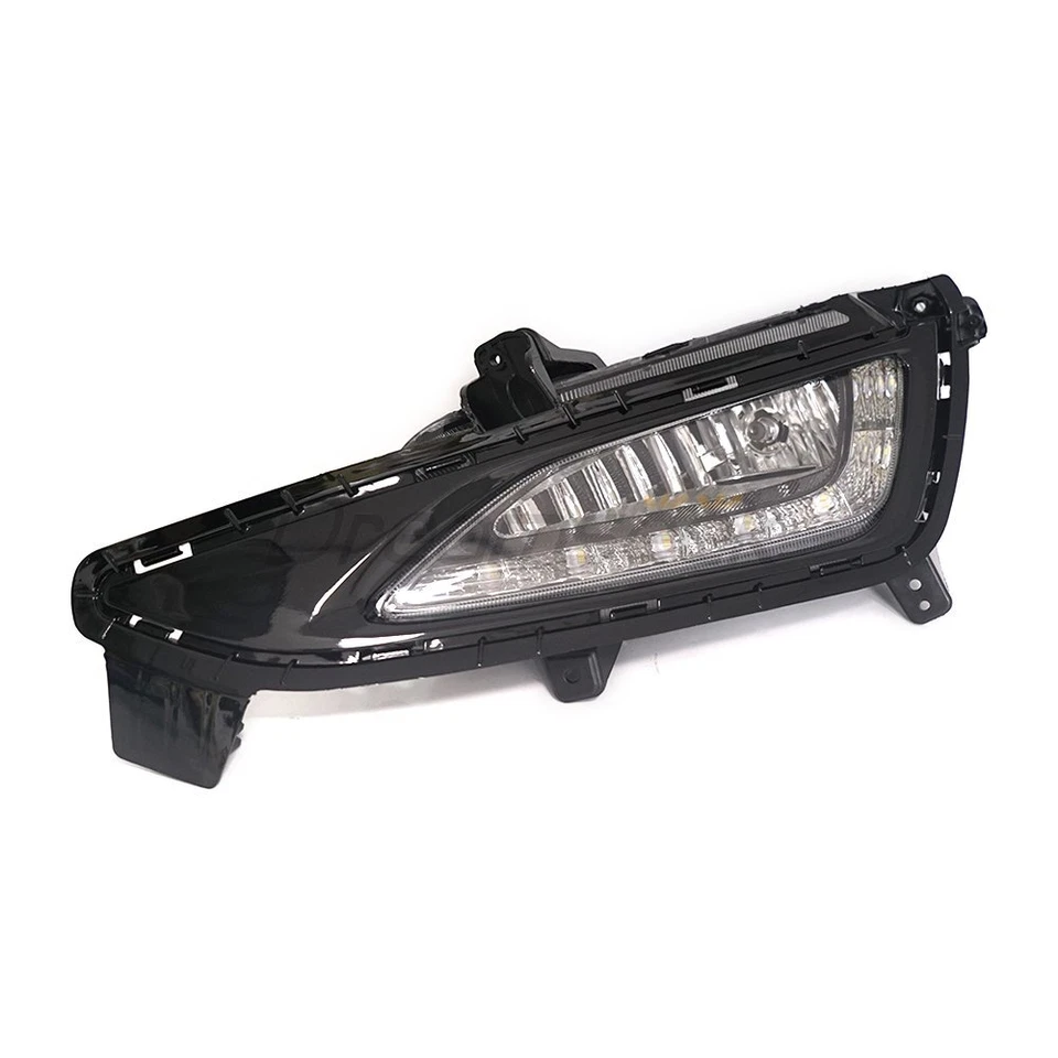 LED DRL for Hyundai IX35 Tucson 2015 2016 2017 2018 Daytime Running Light w Turn - Image 3 of 4