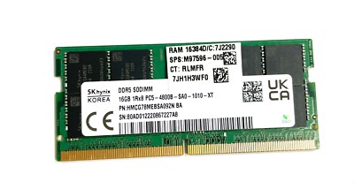 Genuine SK Hynix HP 16GB PC5-4800 HMCG78MEBSA092N-BA | eBay