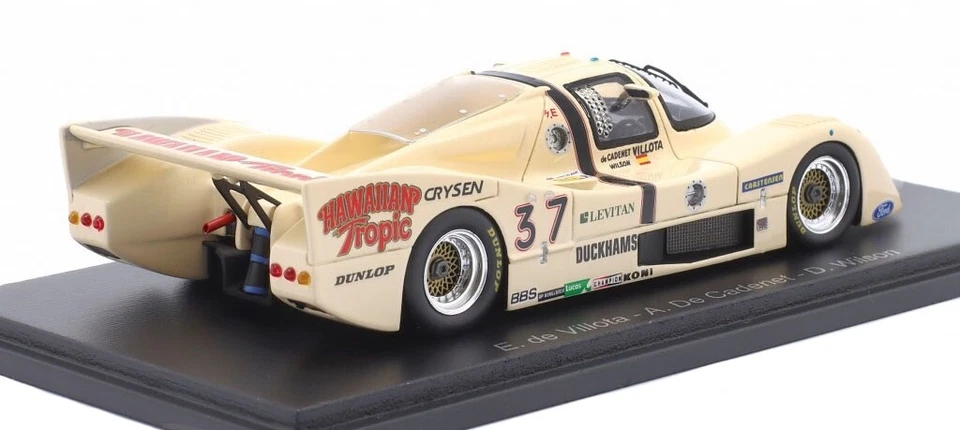 Spark S9423 Grid S1 #37 'GRID Racing' Le Mans 1982 - 1/43 Scale - Image 2 of 4