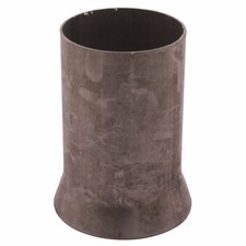 Flared End Exhaust Reducer Stainless Steel Connector Pipe 2.5 63mm To 3 76mm Flared End Exhaust Reducer Stainless Steel Connector Pipe 2.5 63mm To 3 76mm