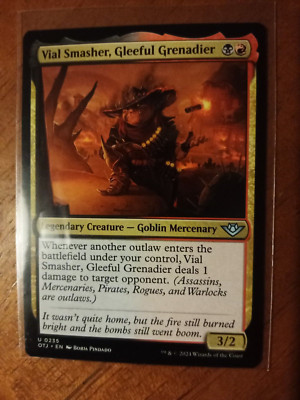 Phiole Smasher Gleeful Grenadier Magic The Gathering Outlaws Thunder Junction 235