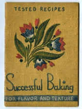 Vintage 1937 Successful Baking ARM & HAMMER Cow Brand Advertising RECIPE Book!