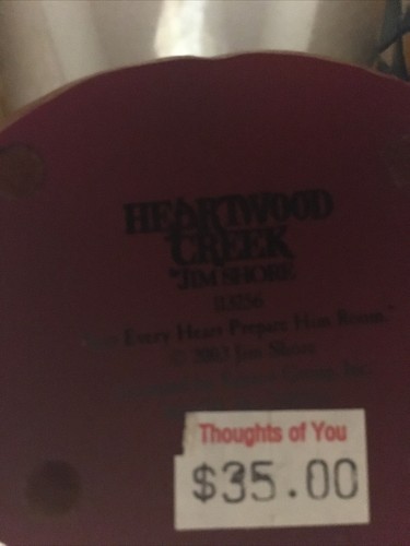 JIM SHORE HEARTWOOD CREEK 3 WISE MEN "Let Every Heart Prepare Him Room" 2003 - Picture 4 of 6