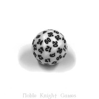Dice Lab, The Dice D60 White W/black Mint on sale Dice Lab, The Dice D60 White W/black Mint on sale