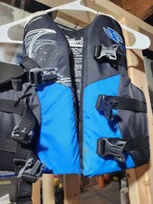 Youth Stearns Lifejacket Blue And Black 50lbs To 90lbs