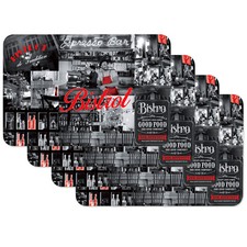 Venilia Tischsets 4 Stück 45x30cm abwischbar Platzdeckchen Tischmatte Motiv