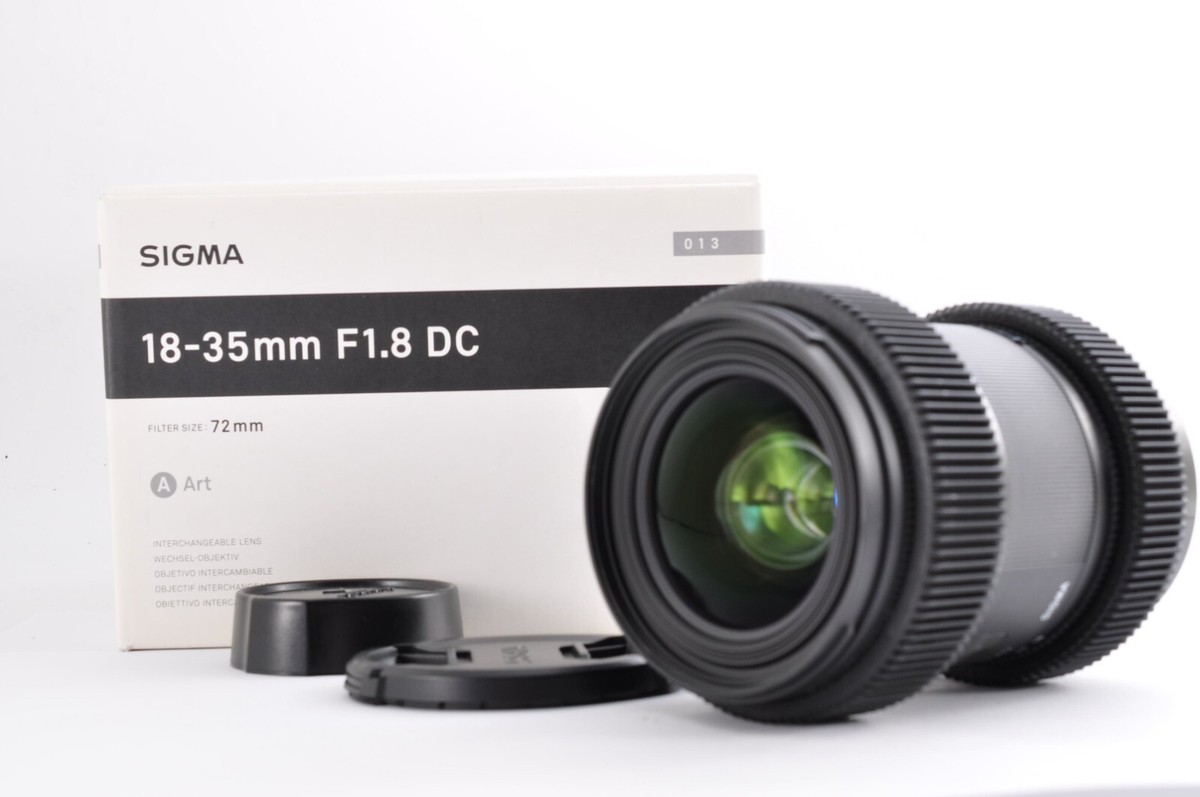 【美品】SIGMA Art 18-35mm F1.8 DC HSM CANON Amazon.com : Sigma 18-35mm F/1.8 DC HSM Lens for Canon APS-C