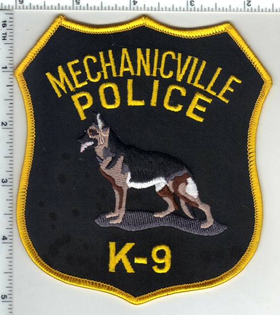 Mechanicville Police (New York) 1st Issue K9 Shoulder Patch eBay