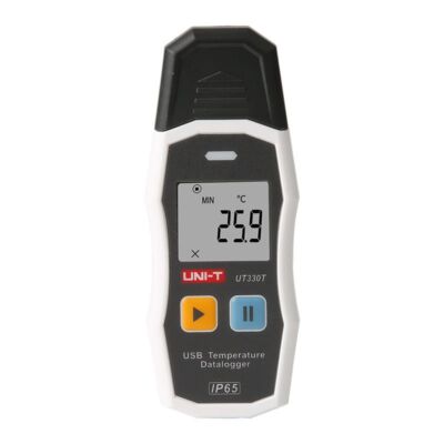 UT330T Datenlogger Temperatur USB -30~70  IP65 Wasserdicht 64000 Messungen LCD