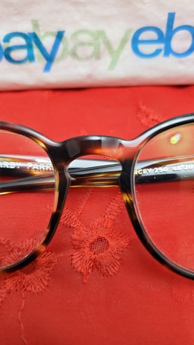 WARBY PARKER PERCEY 256 Havana Brown 48□20 140 Round Eyeglasses "Frames Only" - Picture 5 of 24