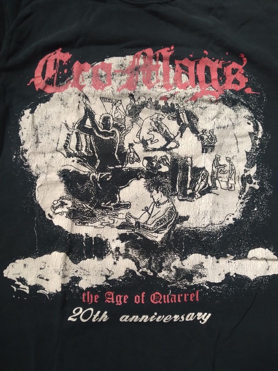 vintage cro mags shirt age of quarrel size -Small | eBay