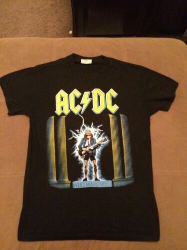 T-shirt de concert vintage authentique - AC/DC Who Made Who North American Tour - Photo 1/2