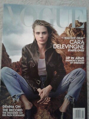 VOGUE MAGAZINE - APRIL 2023 - CARA DELEVINGNE (COVER) - BRAND NEW