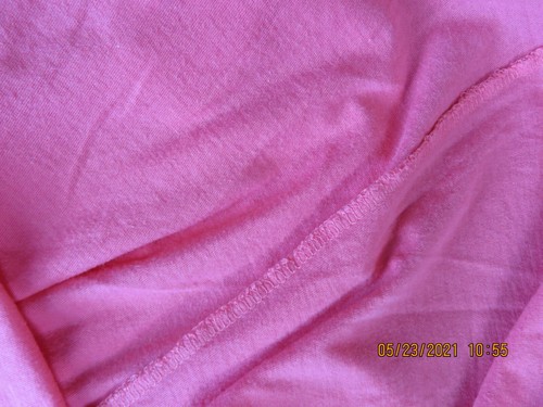 ALFANI INTIMATES SZ XL Cotton/Polyeste Candy Pink U-Neck Pajamas Top Sleep Shirt - Picture 10 of 10