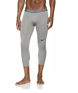 Nike Pro Dri Fit 3/4 Base Layer Sz S Mens Compression Training Tights Gray NEW!! 884751522888 | eBay