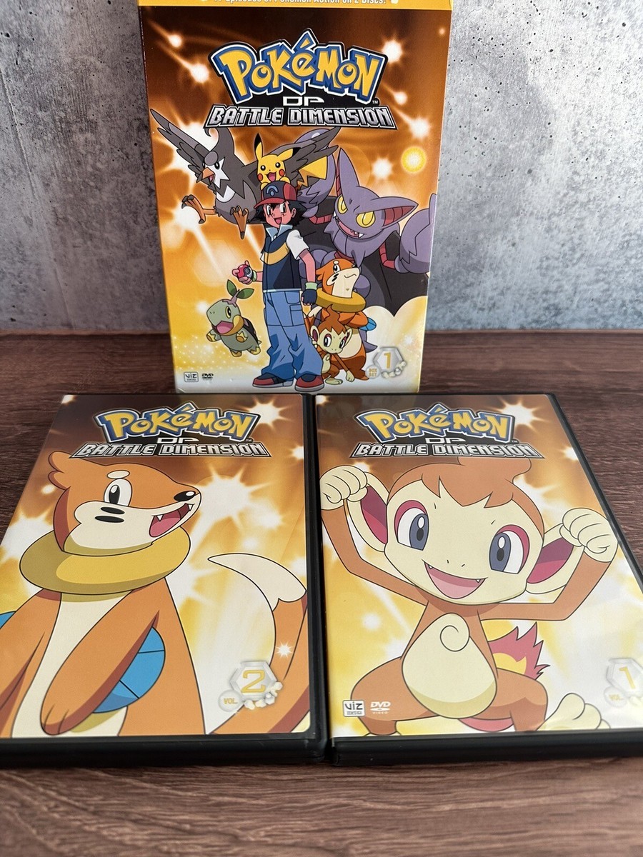 Pokemon Diamond and Pearl Battle Dimension Box Set 1 DVDs