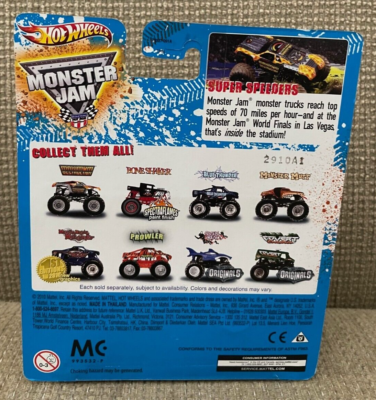 HOT WHEELS MONSTER JAM 1/64 TATTOO MONSTER MUTT 2010 T8616 *NEW
