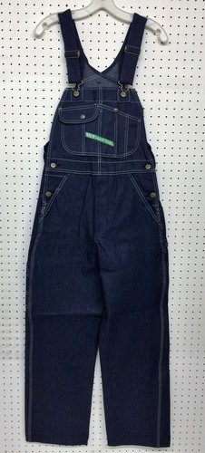 Key ~ Men's Hi Back Bib Overalls ~ Zipper Fly ~ 273.41 ~ Rigid Denim - 第 1/2 張圖片