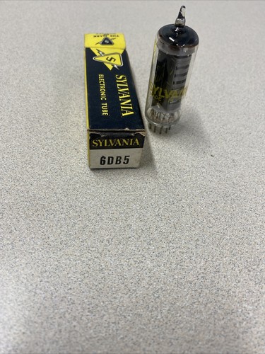 VINTAGE SYLVANIA 6DB5 TUBE NOS TESTED