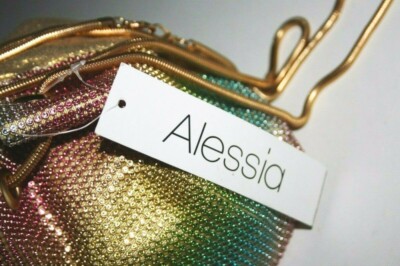 Alessia Glitter Gold Rainbow Evening Dress Purse Clutch Bag New NWT DQ7981 | eBay Alessia Glitter Gold Rainbow Evening Dress Purse Clutch Bag New NWT DQ7981 | eBay