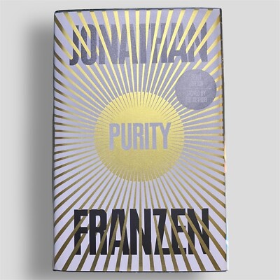 Purity von Jonathan Franzen 1./1. HB/DJ 2015 signed Buch Neu