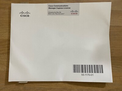 Cisco Communications Manager Express oder SRST - 25 Sitze Lizenz P/N 55-1170-01