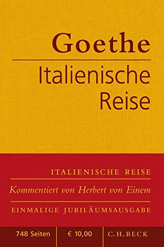 J W von Goethe Italienische Reise Sonderausgabe (Copertina rigida)