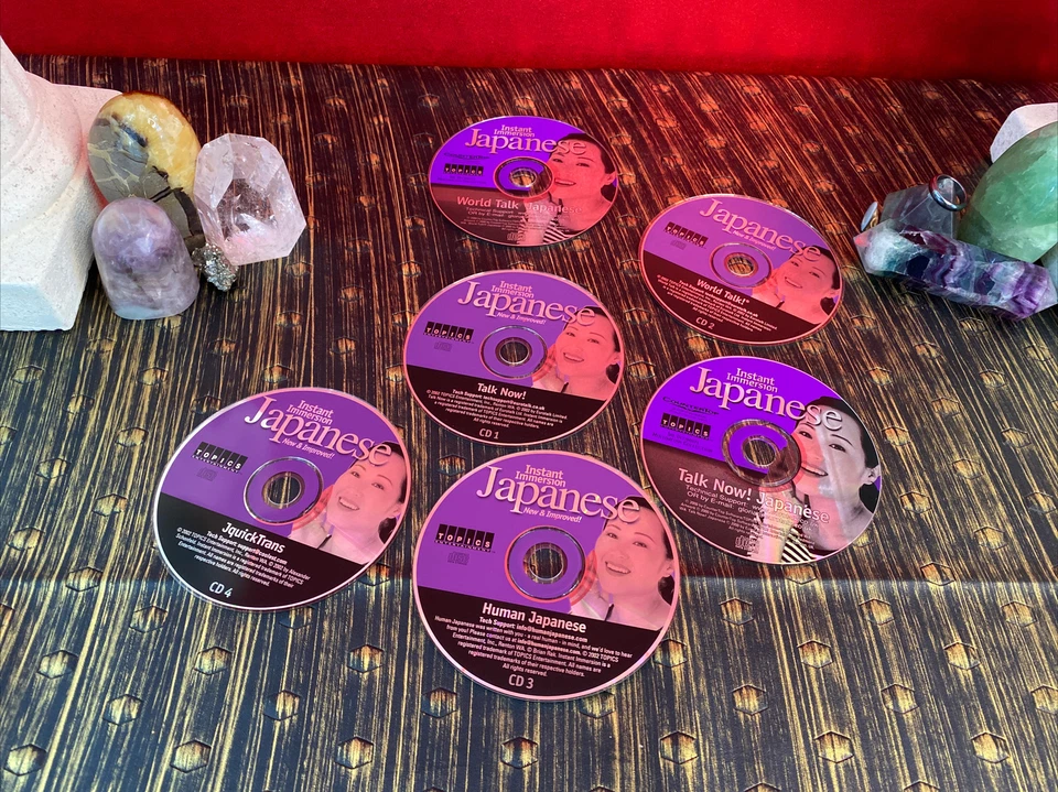 Instant Immersion Japanese 4 Cd Deluxe Version Foreign Language Asian Japan Disc - Image 2 of 3