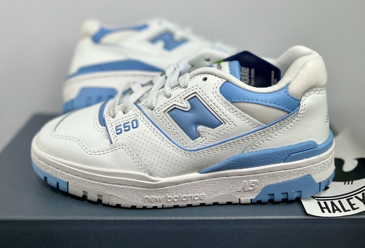 New balance ☆ BBW550BC Dusk Blue New Balance 550 UNC White Dusk Blue (W) | Women's Size 5.5