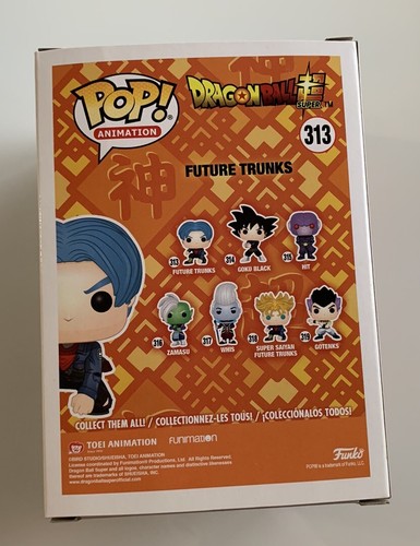 Funko Pop! Super Dragon Ball Z Future Trunks #313 - Vinyl Figure 2017 Vaulted - Picture 2 of 5