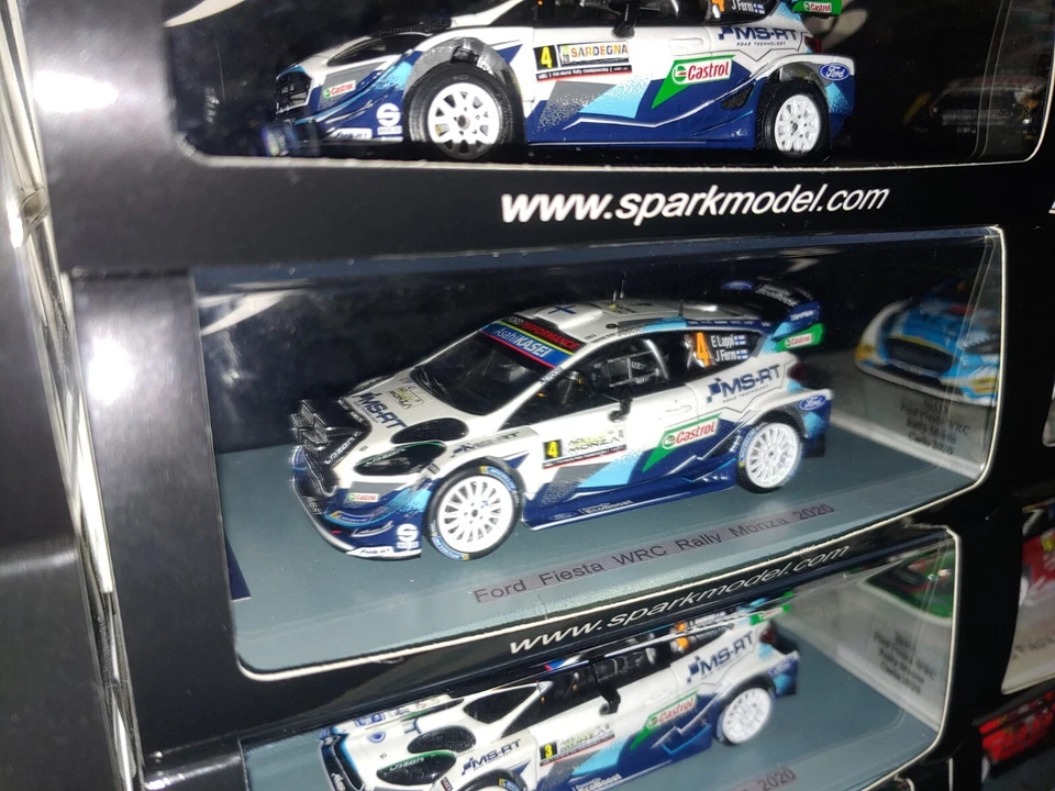 1x Spark FORD FIESTA Wrc Plus LAPPI Rally MONZA 2020 -1:43 RARE Night - Immagine 2 di 4