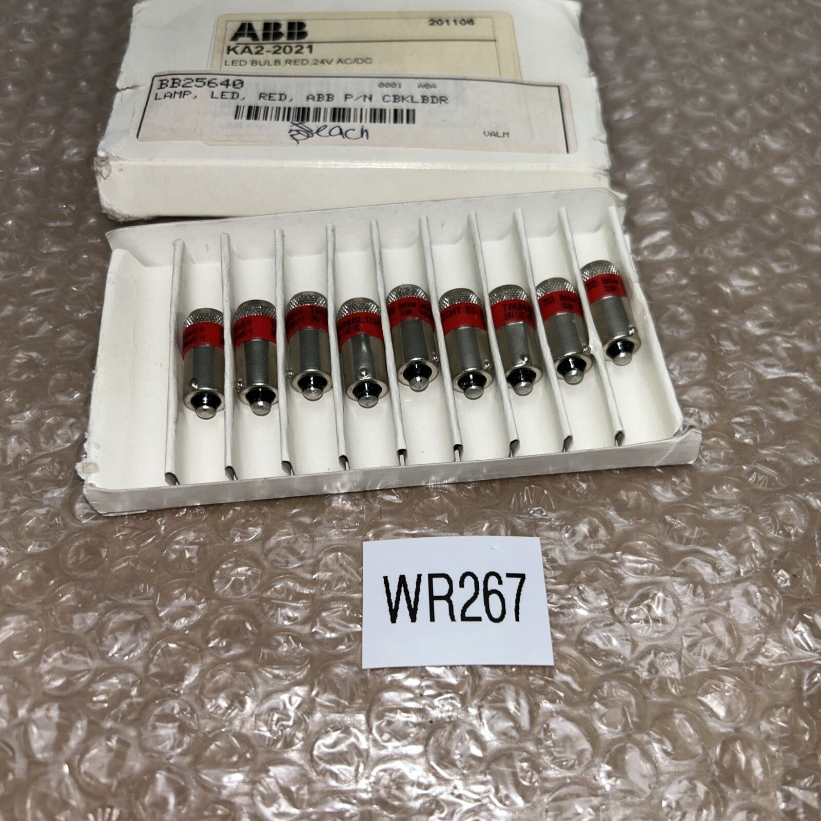 (9) ABB KA2-2021 Bulbs Fast Shipping! + Warranty