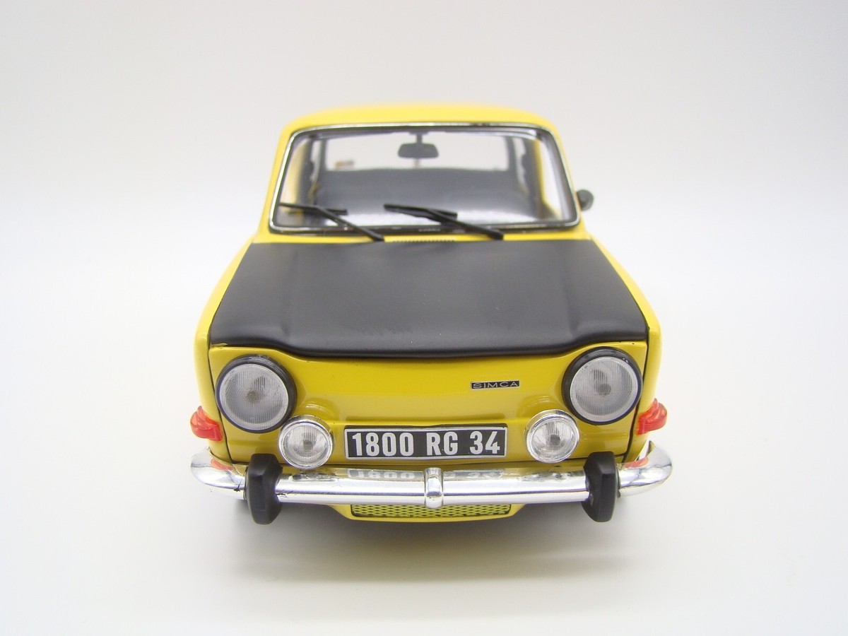 NOREV - 1/18 - SIMCA 1000 RALLYE 2 DE 1976 - JAUNE MAYA - N