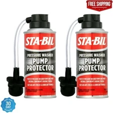 2 PACK-Pressure Washer Pump Protector Pistons Seal Saver Anti-Freeze STA-BIL 4oZ