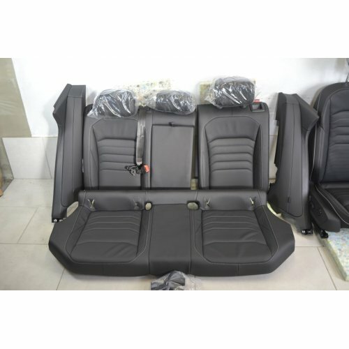 Original VW Arteon Rücksitzbank Leder schwarz Sitze HINTEN!!! a52906