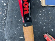 Wilson Nano Carbon Pro Tennis Racquet 110 OS Grip 4 1/2" with cover