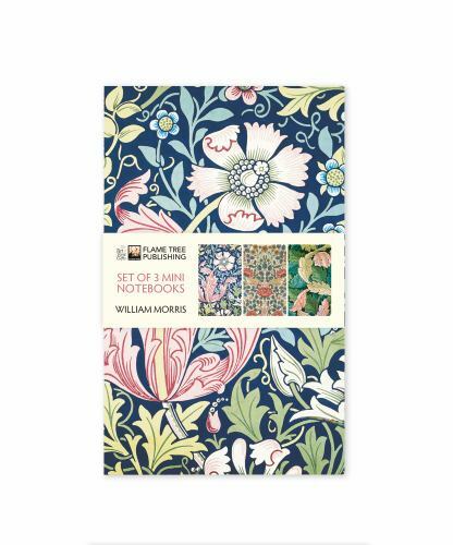 William Morris Set Of 3 Mini Notebooks Flame Tree Studio - Image 5