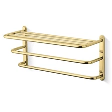 Kohler Revival 3 Tier 24" Towel Shelf - K-16155-PB - POLISHED BRASS