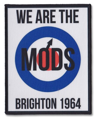 We are the Mods Aufnähen Patch Brighton 1964 Quadrophenia Roller