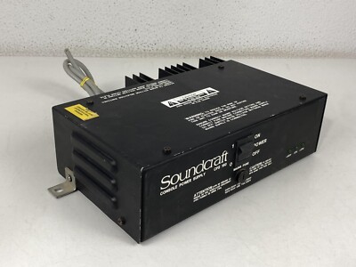 Soundcraft cps 150 Regulated Power Supply Audio Mixer | eBay
