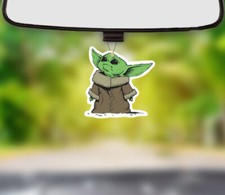 Baby Yoda Hanging Car Air Freshener (Buy 2 ge...