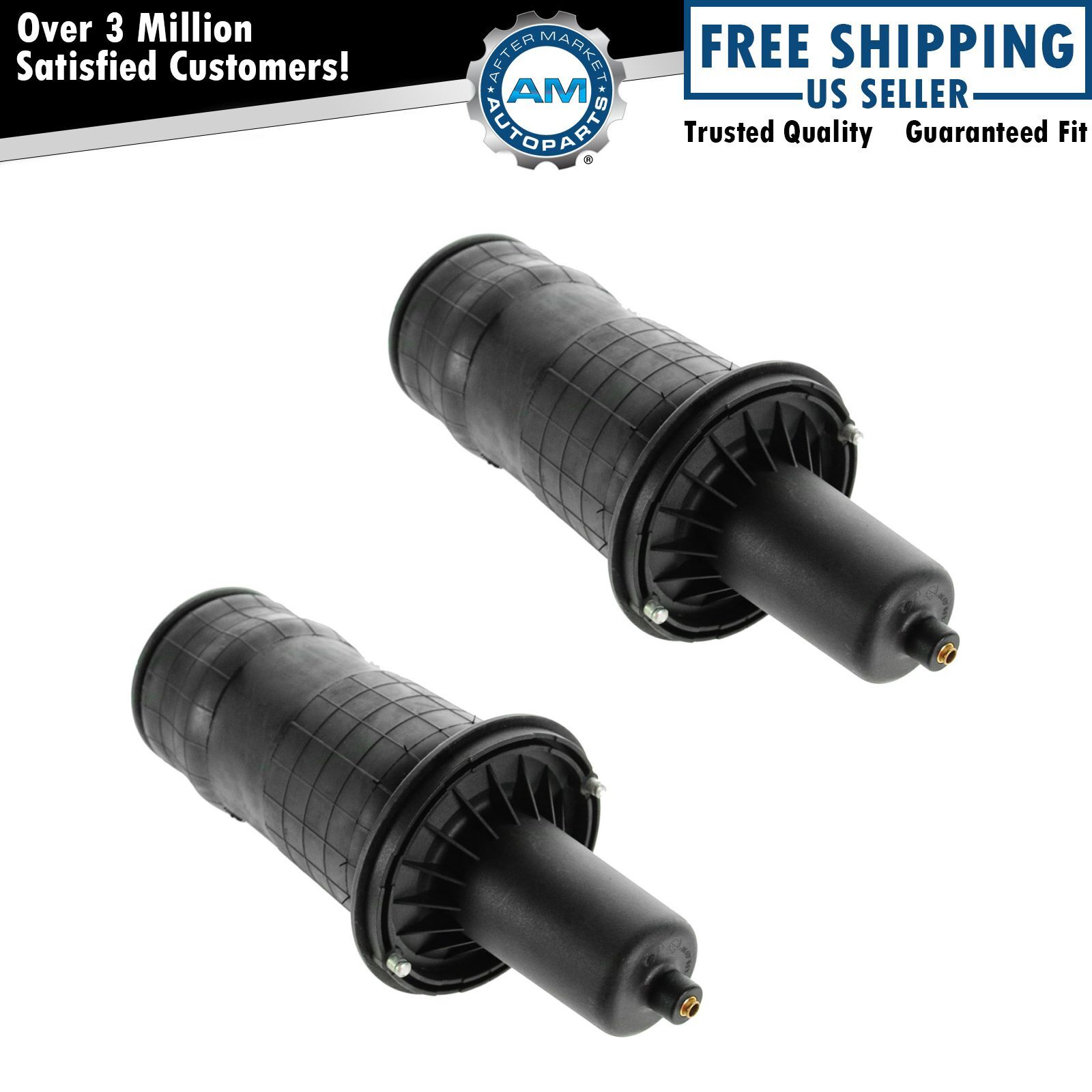 Front Air Springs Left & Right Pair Set for 95-02 Land Rover Range ...