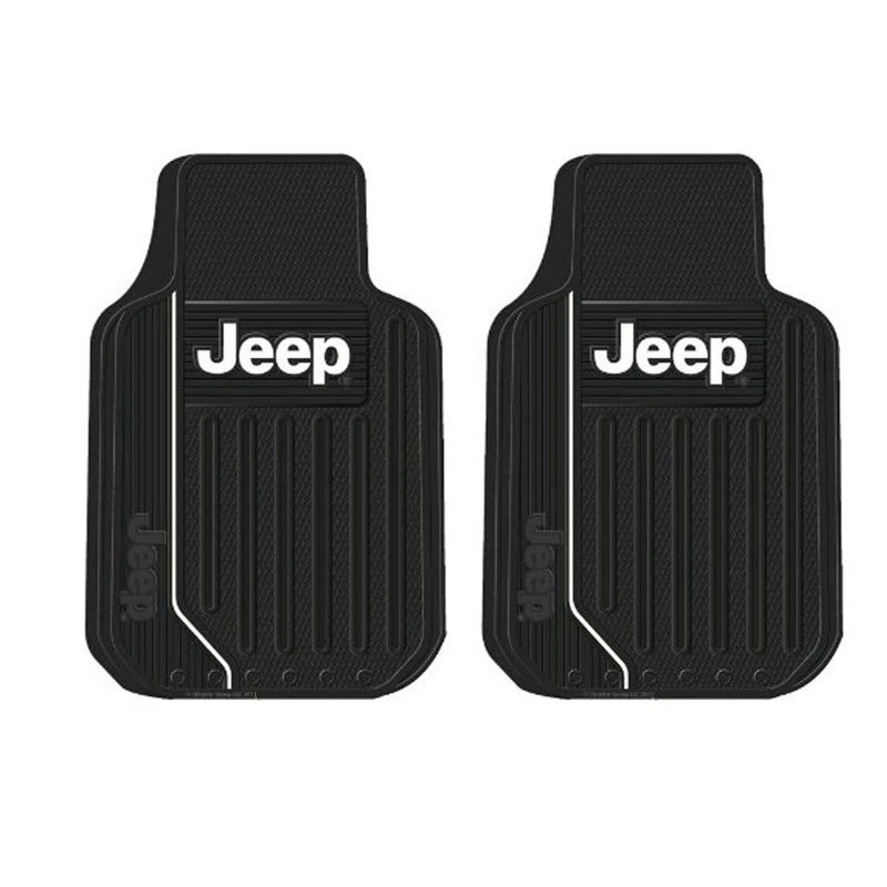 Nuevo juego de 4 alfombrillas de goma delanteras y traseras para Jeep Elite para todo tipo de clima de alta resistencia Foto 2 de 3