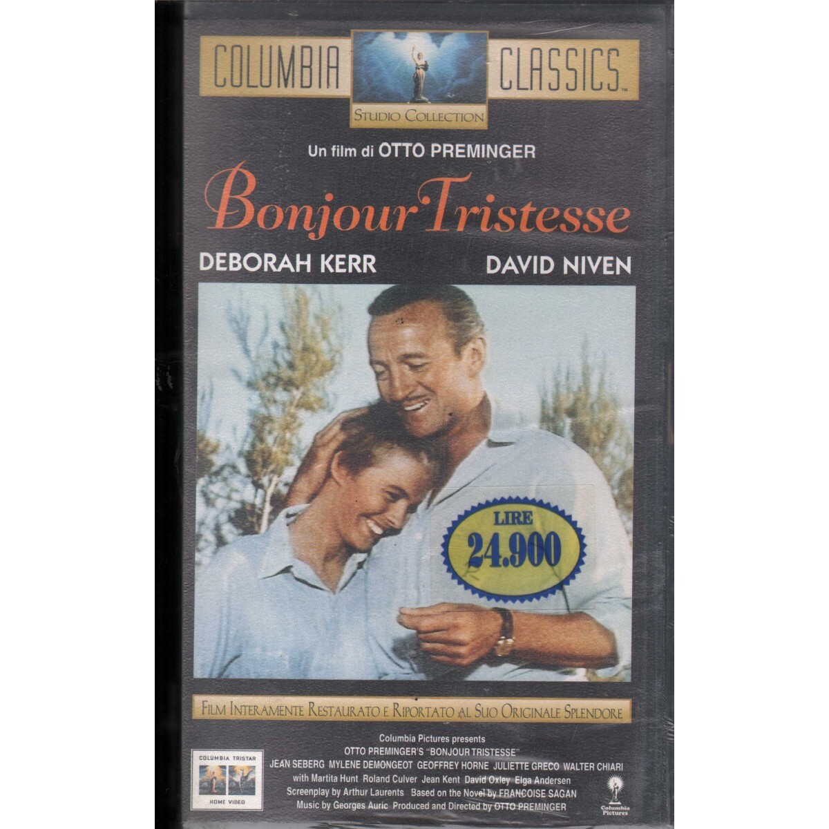 Bonjour Tristesse VHS Otto Preminger Univideo - CC71542 Sealed
